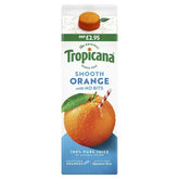 Tropicana Smooth Orange Fruit Juice 850ml (Case of 6)  Adomoo