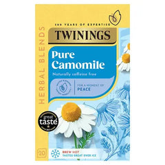 Twinings Pure Camomile 20 Tea Bags 30g (Case of 4)  Adomoo