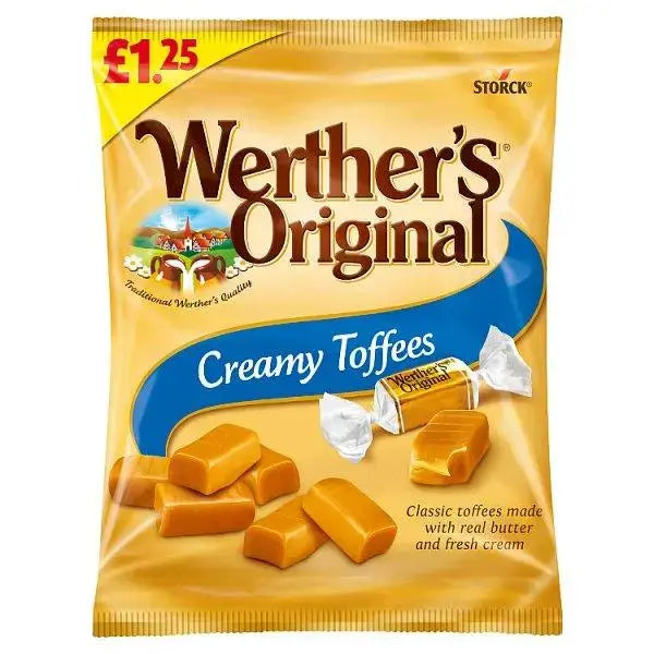 Werther's Original Creamy Toffees 110g (Case of 12)  Adomoo
