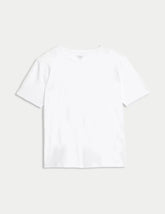 Womens Cotton Modal Relaxed T-Shirt Adomoo