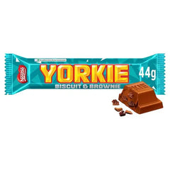 Yorkie Biscuit & Brownie Milk Chocolate Bar 44g (Case of 24)  Adomoo