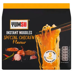 Yumsu Instant Noodles Special Chicken Flavour 5 x 70g (Case of 12) Adomoo