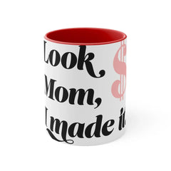 Accent Coffee Mug, Mum, I made it  11oz  Adomoo