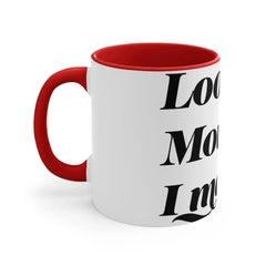 Accent Coffee Mug, Mum, I made it  11oz  Adomoo