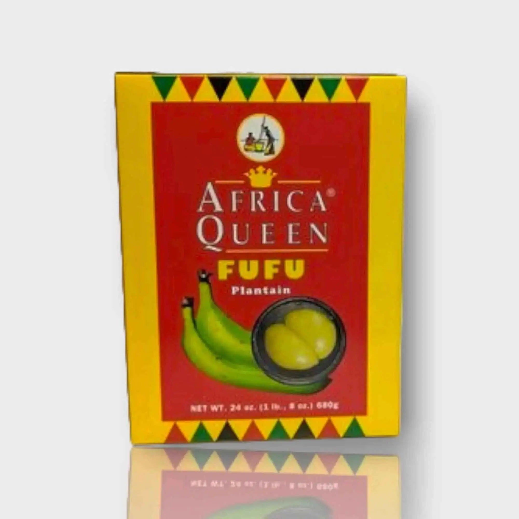 African Queen Plantain Fufu Flour 681g  Adomoo