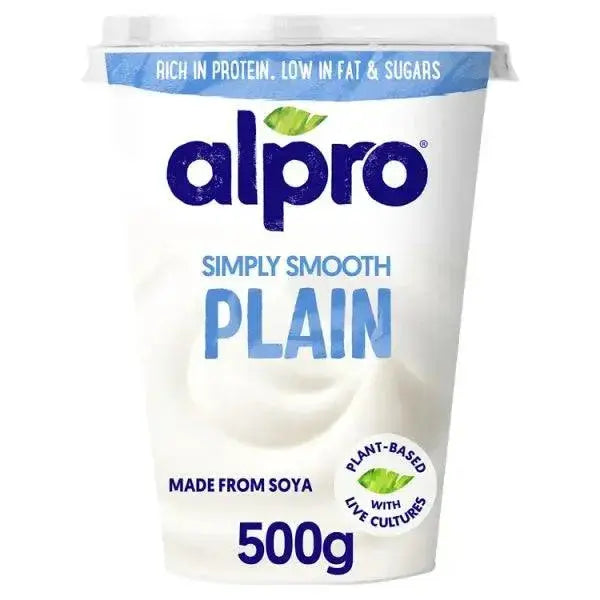 Alpro Simple Smooth Plain 500g  Adomoo