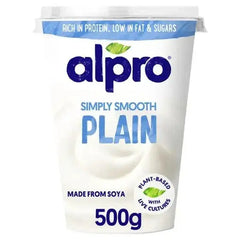 Alpro Simple Smooth Plain 500g  Adomoo