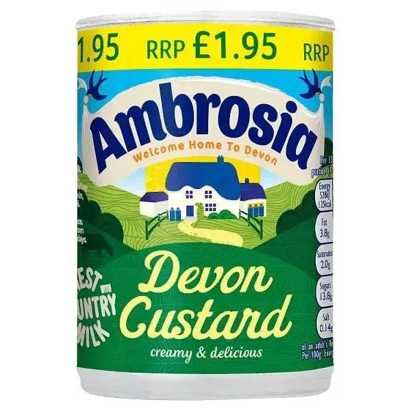 Ambrosia Devon Custard 400g (Case of 12)  Adomoo