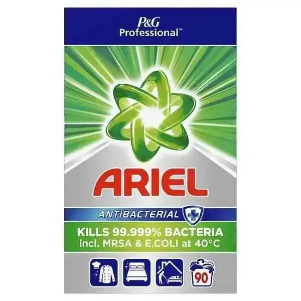 Ariel Professional Powder Detergent Antibacterial 5.85kg 90 Washes  Adomoo