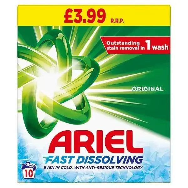 Ariel Washing Powder, 10 Washes 600g (Case of 6)  Adomoo