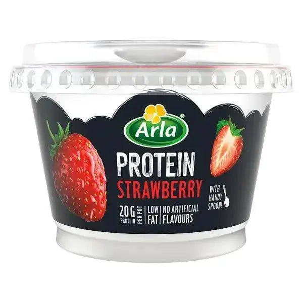Arla Protein on the go Strawberry yogurt 200g (Case of 6)  Adomoo