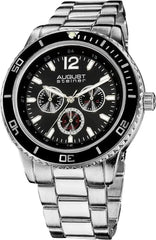 August Steiner Mens Mercury Quartz Multifunction Divers Bracelet Watch  Adomoo