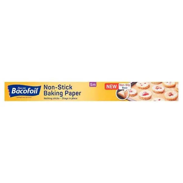 Bacofoil® Non-Stick Non-Slip Baking Paper 380mm x 5m  Adomoo