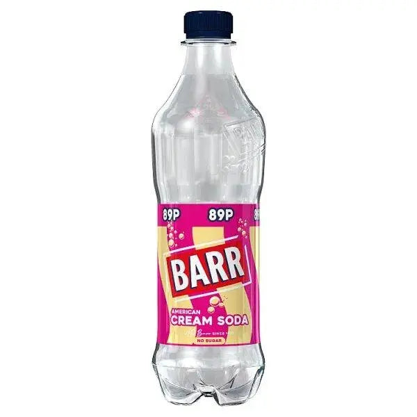 Barr American Cream Soda 500ml (Case of 12)  Adomoo