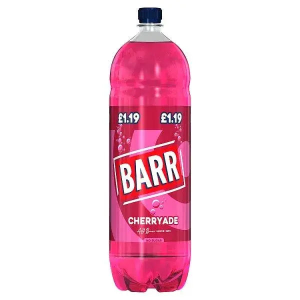 Barr Cherryade Soft Drink 2L Bottle (Case of 6)  Adomoo
