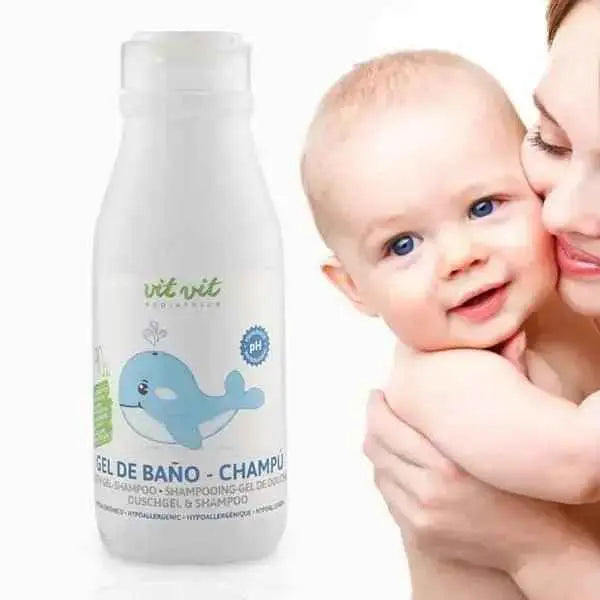 Bath Gel and Shampoo for Children Adomoo