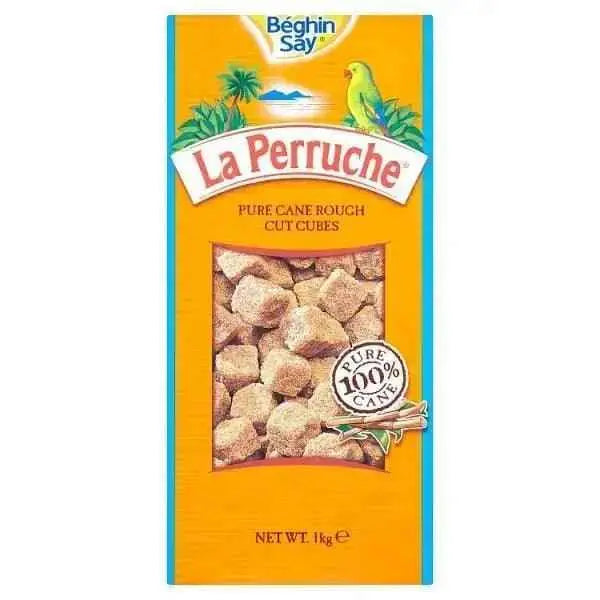 Beghin Say La Perruche Pure Cane Rough Cut Cubes 1kg  Adomoo