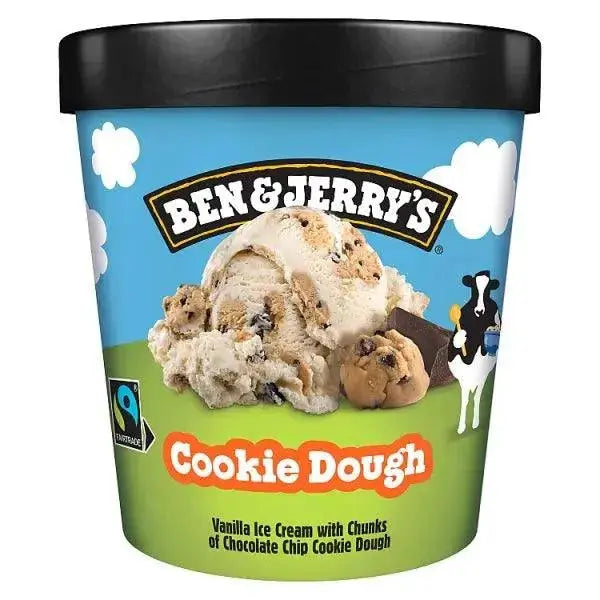 Ben & Jerry's Ice Cream Cookie Dough 465 ml  Adomoo