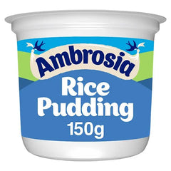 Ambrosia Ready To Eat Rice Pudding Pot 150g (Case of 6)  Adomoo