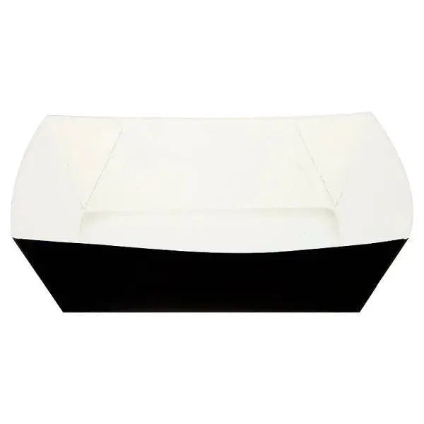 BioPak Black Burger Tray - 100pcs  Adomoo