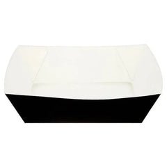 BioPak Black Burger Tray - 100pcs  Adomoo