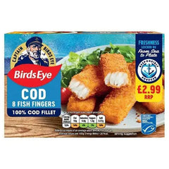 Birds Eye 8 Cod Fish Fillet 224g  Adomoo