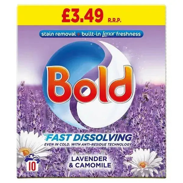 Bold Washing Powder 600g, 10 Washes, Lavender & Camomile  Adomoo