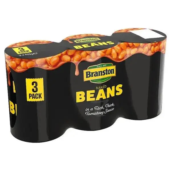 Branston Baked Beans 3 x 410g (Case of 8)  Adomoo