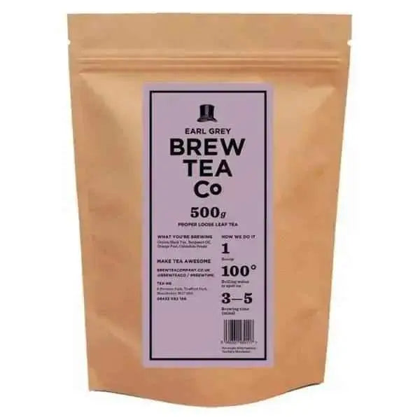 Brew Tea Co Earl Grey Loose Leaf Tea 500g  Adomoo