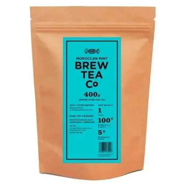 Brew Tea Co Moroccan Mint Proper Loose Leaf Tea 400g Adomoo