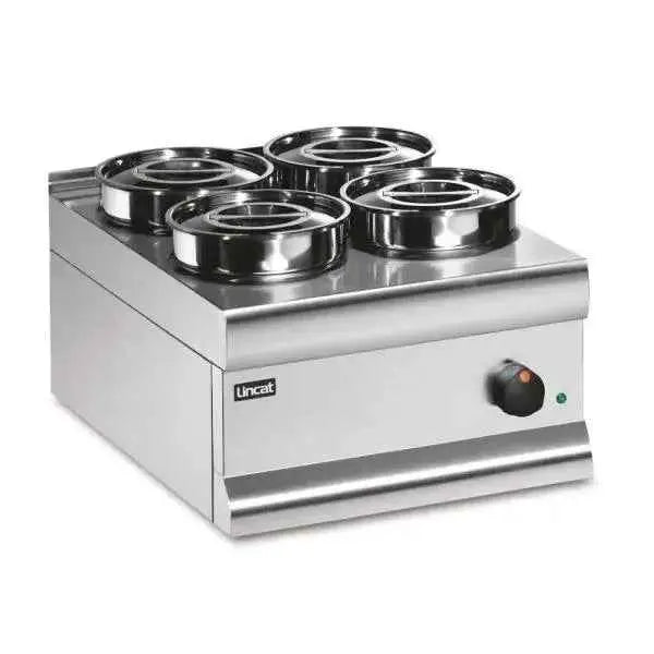 BS4 - Lincat Silverlink 600 Electric Counter-top Bain Marie - Dry Heat - W 450 mm - 0.75 kW  Adomoo