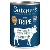 Butcher's Tripe Wet Dog Food Tin 400g (Case of 12)  Adomoo