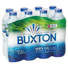 Buxton Still Natural Mineral Water 8 x 50cl  Adomoo