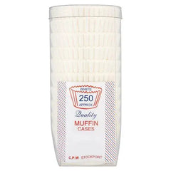 C.P.W Quality Muffin Cases x 250  Adomoo