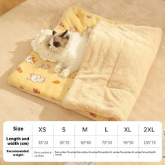 Warm Cat Mat Sleeping Blanket Stepping On Milk Cushion Adomoo