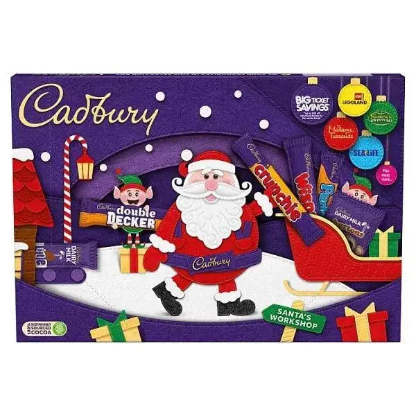 Cadbury Chocolate Christmas Selection Box 145g (Case of 8)  Adomoo