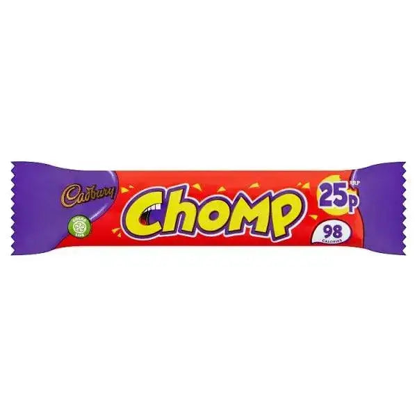 Cadbury Chomp Chocolate Bar 25p 21g (Case of 60)  Adomoo