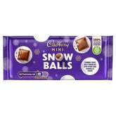 Cadbury Dairy Milk Mini Snowballs Bar 110g (Case of 20)  Adomoo