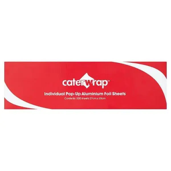 Caterwrap Individual Pop-Up Aluminium Foil Sheets  Adomoo