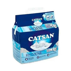 Catsan Hygiene Non-Clumping Odour Control Cat Litter 5L  Adomoo