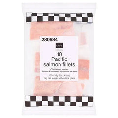 Chef's Essentials 10 Pacific Salmon Fillets 1kg  Adomoo