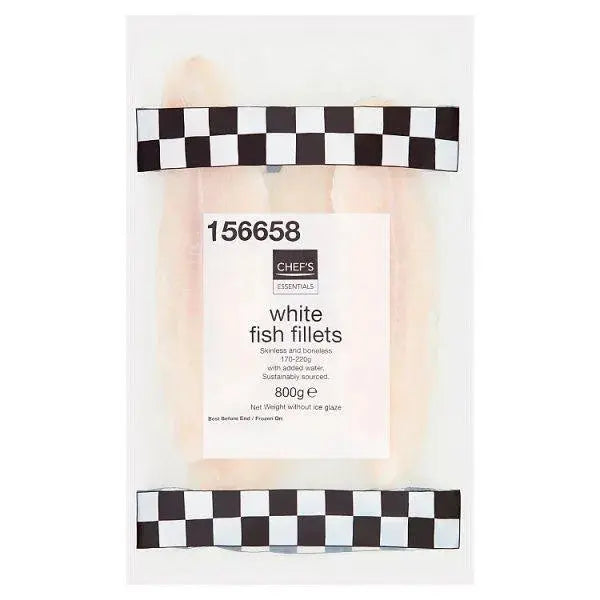 Chef's Essentials White Fish Fillets 800g  Adomoo