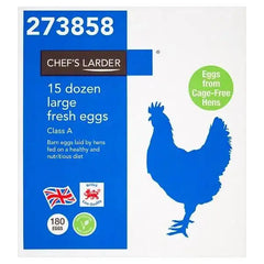 Chef's Larder 15 Dozen Large Fresh Eggs  Adomoo