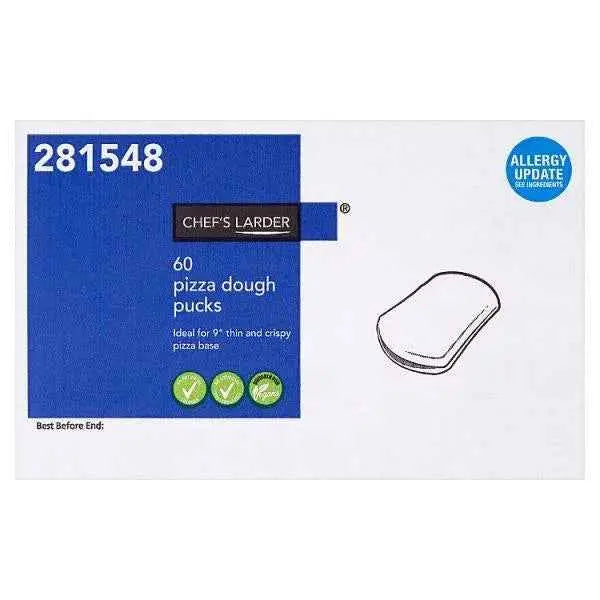 Chefs Larder 60 Pizza Dough Pucks  Adomoo