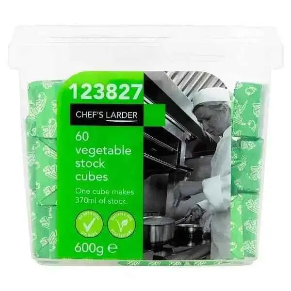 Chef's Larder 60 Vegetable Stock Cubes 600g  Adomoo