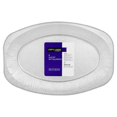 Chefs Larder 8 Oval Foil Serving Platters  Adomoo