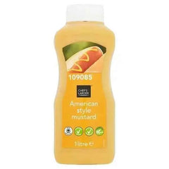 Chef's Larder American Style Mustard 1 Litre  Adomoo