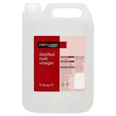 Chef's Larder Distilled Malt Vinegar 5 Litres  Adomoo