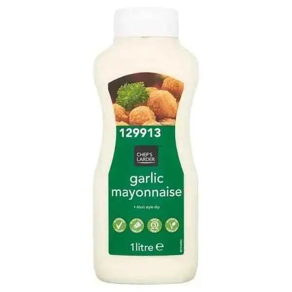 Chef's Larder Garlic Mayonnaise 1 Litre  Adomoo
