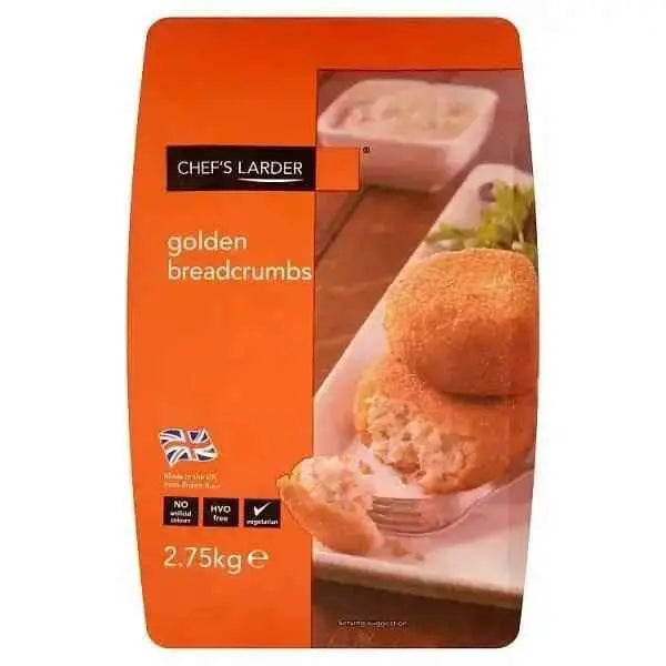 Chef's Larder Golden Breadcrumbs 2.75kg  Adomoo